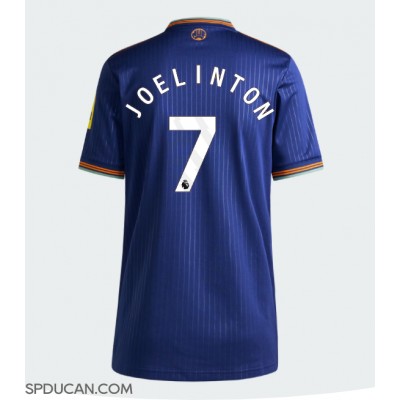 Zenski Nogometni Dres Newcastle United Joelinton #7 Rezervni 2025-26 Kratak Rukav Zenski Nogometni Dres Newcastle United Joelinton #7 Rezervni 2025-26 Kratak Rukav